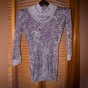 INC shimmer sweater.